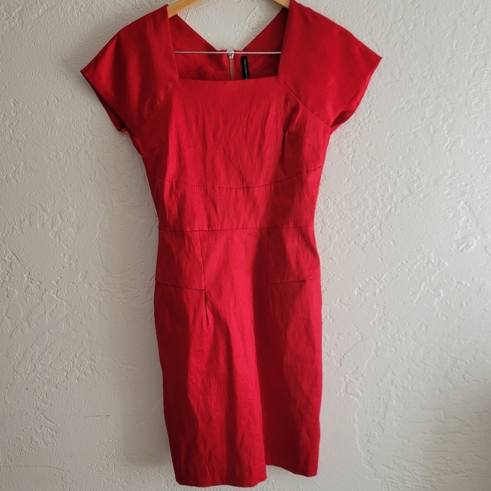W118 By Walter Baker Red Dress Size XS